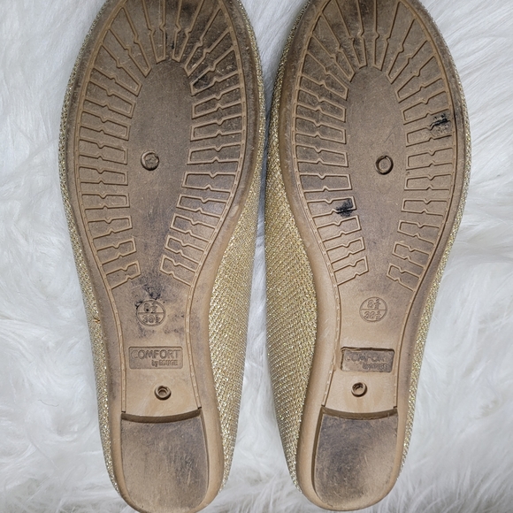 Comfort by Rouge Gold Glitter Flats - Picture 3 of 7